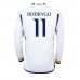 Günstige Real Madrid Rodrygo Goes #11 Heim Fussballtrikot 2023-24 Langarm